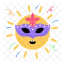 Masquerade Smiley Masquerade Emoji Carnival Emoji Icon