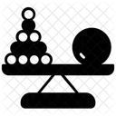 Mass Scales Weight Machine Icon