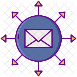 Mass Mailing  Icon