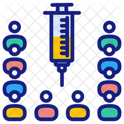 Mass Vaccination  Icon
