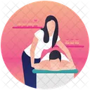 Massage Du Corps Massage Spa Icône
