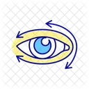Massage directions for eye  Icon