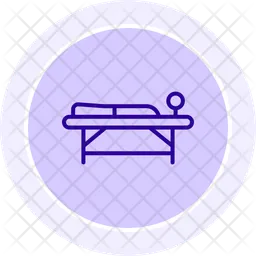 Massage table  Icon