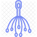 Massageador De Couro Cabeludo Couro Cabeludo Massageador Ícone
