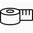 Messskala Massband Meter Symbol