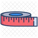 Ein Massband Symbol
