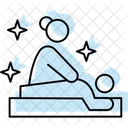 Or Masseur Beaute Icône