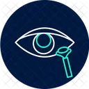Masseur Oculaire Yeux Masseur Icône