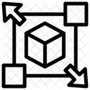 Massstabanderung Dimension Programm Symbol