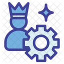 Master Crown Education Icon