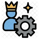 Master Crown Education Icon