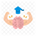 Brain Strong Dumbbell Icon
