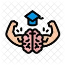 Brain Strong Dumbbell Icon