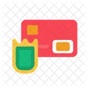 Badge Master Card Online Payment Icon