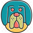 Mastin Tibetano Perro Animal Icon