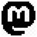 Mastodon Brands Pixel Icon