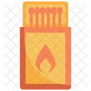 Match Fire Camping Icon