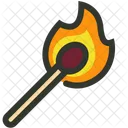 Match Fire Burn Icon