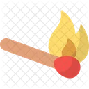 Match Fire Matchstick Icon