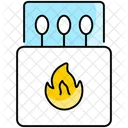 Match Box Fire Matches Icon