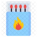 Match Box Matches Fire Icon