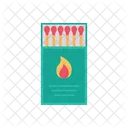 Match Box Flame Fire Icon