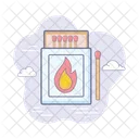 Match Box Matchbox Fire Icon