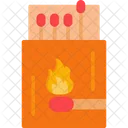 Match Box Fire Matches Icon