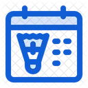 Match de badminton  Icône