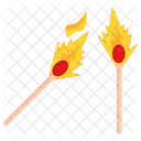 Match Fire Matchbox Flame Icon
