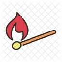 Match Matchbox Stick Burn Stick Icon