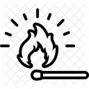 Match Matchstick Fire Icon