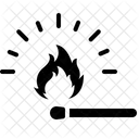 Match Matchstick Fire Icon