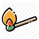 Match Fire Flame Icon