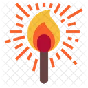 Match Danger Flammable Icon