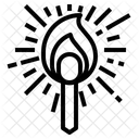 Match Danger Flammable Icon