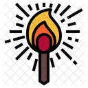 Match Danger Flammable Icon