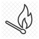 Match Fire Light Icon