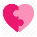 Heart Love Puzzle Icon