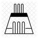 Match Pitch Outdoor Game Football Pitch Icon