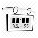 Score Display Score Counter Cricket Scoreboard Icon