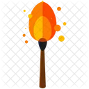 Burning Match Match Icon