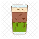 Matcha chocolate drink  Icon