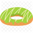 Matcha Donut  Icon