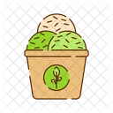 Matcha ice cream  Icon