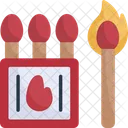 Matches Outdoor Matchbox Icon
