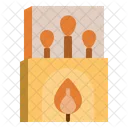 Matchbox Camping Matches Icon