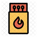 Flammable Ignite Fire Flame Icon