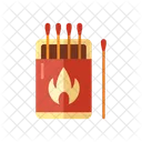 Matches Box Camping Icon