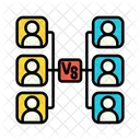 Matchmaking Gaming Players Icon